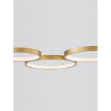 Lampa Wisząca Mosiężna Raan LED | Nowoczesny Design