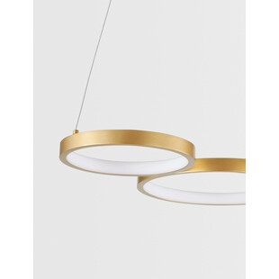 Lampa Wisząca Mosiężna Raan LED | Nowoczesny Design