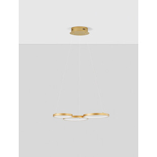 Lampa Wisząca Mosiężna Raan LED | Nowoczesny Design