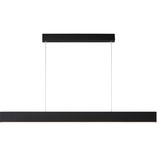 Lampa wisząca podłużna liniowa Raya II 119cm LED czarna Lucide