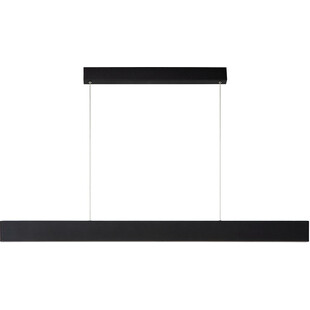 Lampa wisząca podłużna liniowa Raya II 119cm LED czarna Lucide