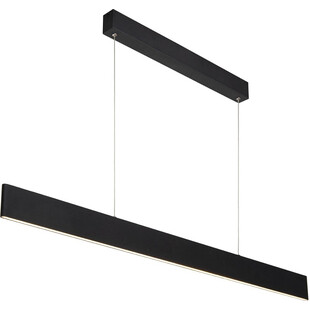 Lampa wisząca podłużna liniowa Raya II 119cm LED czarna Lucide