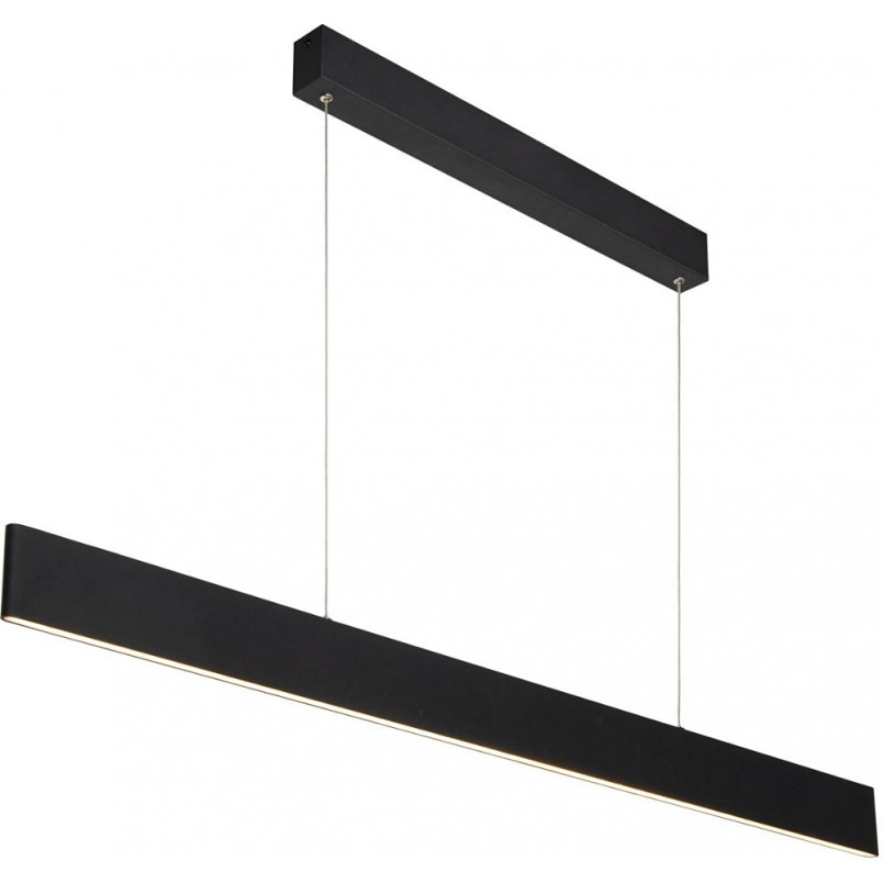 Lampa wisząca podłużna liniowa Raya II 119cm LED czarna Lucide