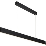 Lampa wisząca podłużna liniowa Raya II 119cm LED czarna Lucide