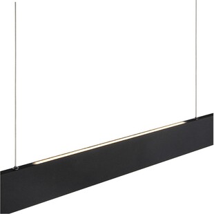 Lampa wisząca podłużna liniowa Raya II 119cm LED czarna Lucide