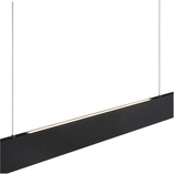 Lampa wisząca podłużna liniowa Raya II 119cm LED czarna Lucide