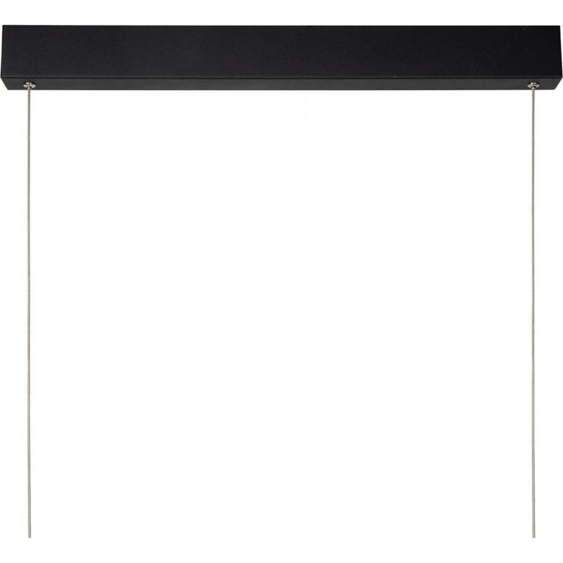 Lampa wisząca podłużna liniowa Raya II 119cm LED czarna Lucide