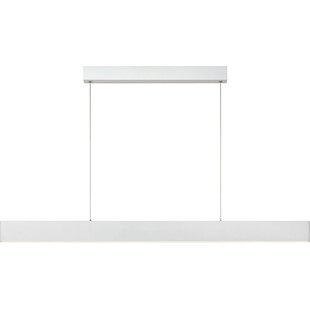 Lampa wisząca podłużna liniowa Raya II 119cm LED biała Lucide