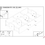 Szafka RTV Halmar 180cm | Design & Funkcja