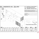 Szafka RTV Halmar 180cm | Design & Funkcja