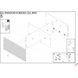 Komoda Random KM2 100x40 | Halmar - Styl Loftowy