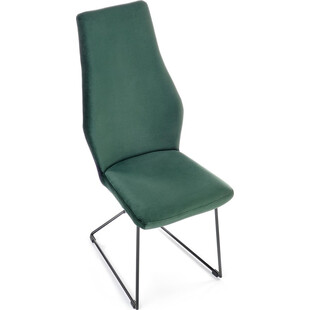 Krzesło welurowe K485 zielone Halmar | Komfort i styl