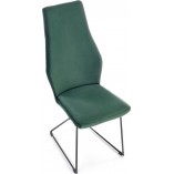 Krzesło welurowe K485 zielone Halmar | Komfort i styl