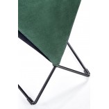 Krzesło welurowe K485 zielone Halmar | Komfort i styl