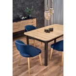 Stół rozkładany loft Florian 160x90 dąb artisan | Halmar
