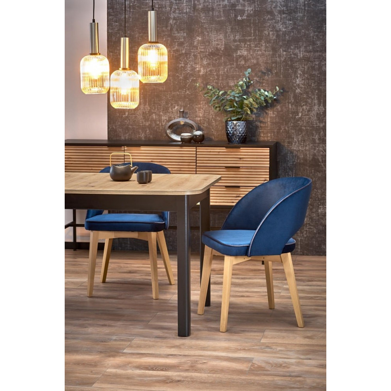 Stół rozkładany loft Florian 160x90 dąb artisan | Halmar