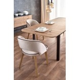 Stół rozkładany loft Florian 160x90 dąb artisan | Halmar