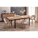 Stół rozkładany loft Florian 160x90 dąb artisan | Halmar