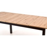 Stół rozkładany loft Florian 160x90 dąb artisan | Halmar