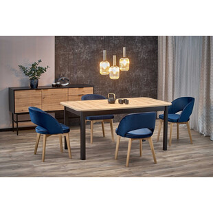 Stół rozkładany loft Florian 160x90 dąb artisan | Halmar