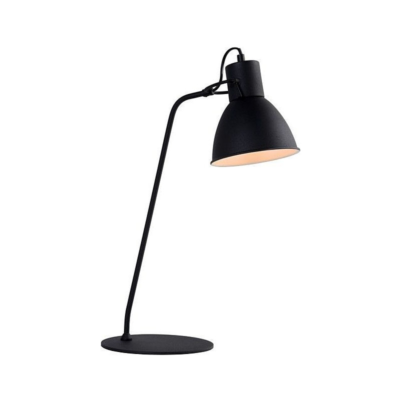 Lampa biurkowa loft Shadi czarna | Lucide - Kup teraz!