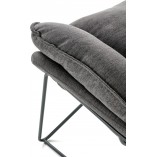 Fotel Volker Halmar: Designerski komfort w ciemnym popielu | Sklep mebli