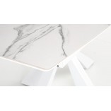 Stół rozkładany Vivaldi biały marmur | Halmar - Kup online!