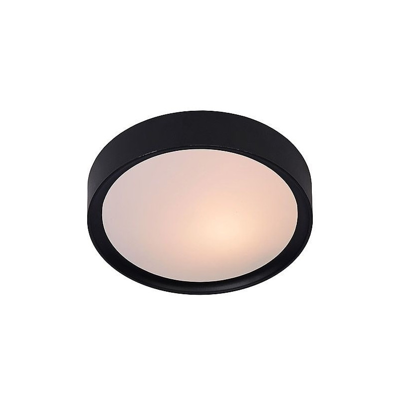 Plafon LED Lex 25cm Czarny - Lucide | Oświetlenie