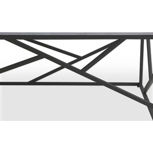 Stolik prostokątny Universe Halmar | 120x60cm | Popielaty Marmur