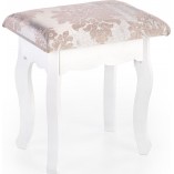 Toaletka z szufladami i lustrem Sara 80x40cm biała Halmar