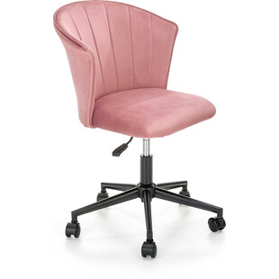 Krzesło młodzieżowe do biurka Pasco różowe Halmar