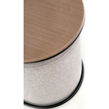 Stolik kawowy Pampa z pufami Halmar | Nowoczesny design