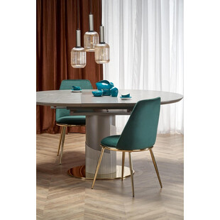 Stół rozkładany glamour Muscat 120cm - Halmar | Elegancki design