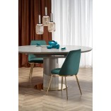 Stół rozkładany glamour Muscat 120cm - Halmar | Elegancki design