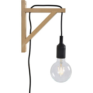 Kinkiet drewniany Fix Wall | Lucide - Skandynawski design
