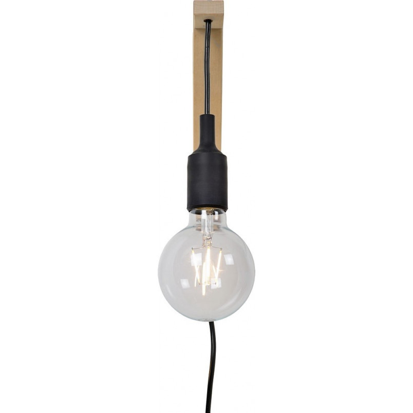 Kinkiet drewniany Fix Wall | Lucide - Skandynawski design