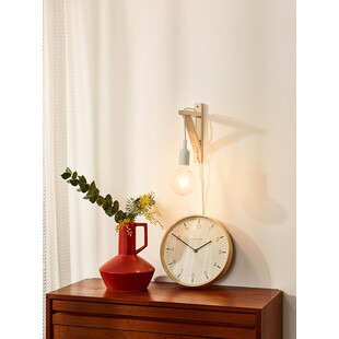Kinkiet drewniany Fix Wall Lucide | Skandynawski design