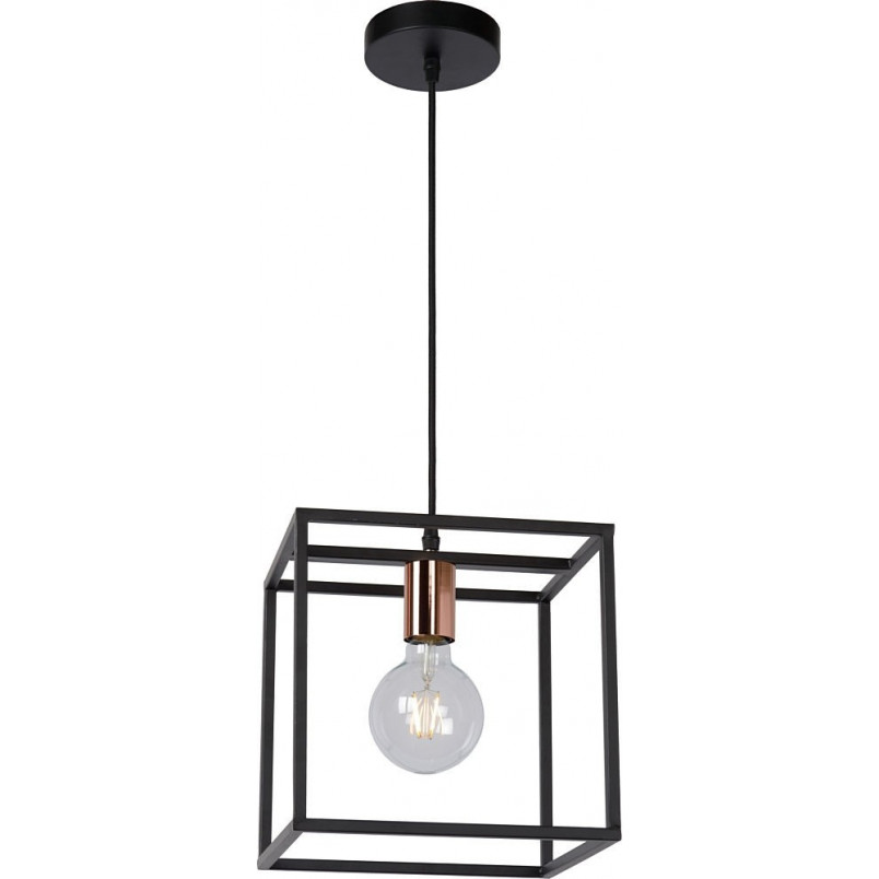 Lampa Wisząca Loft Arthur Czarna | Lucide - Kup Teraz!
