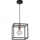 Lampa Wisząca Loft Arthur Czarna | Lucide - Kup Teraz!