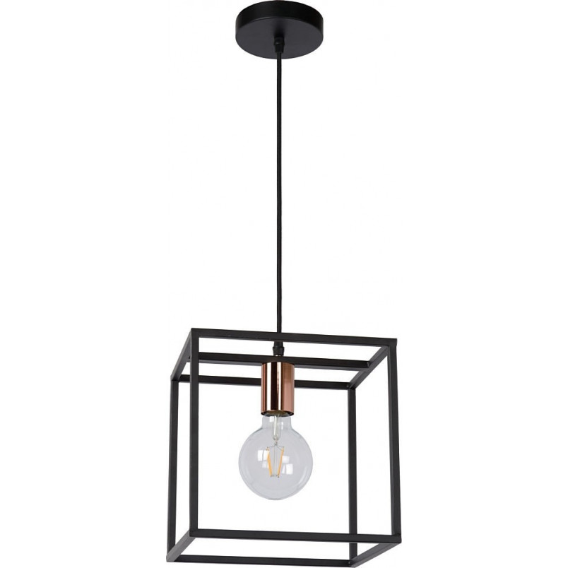 Lampa Wisząca Loft Arthur Czarna | Lucide - Kup Teraz!