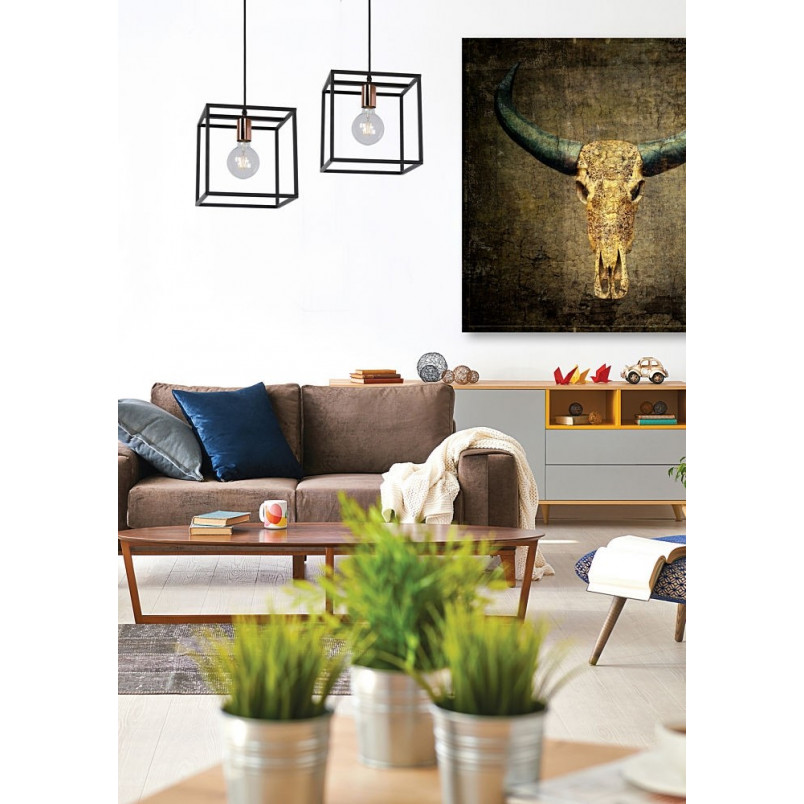 Lampa Wisząca Loft Arthur Czarna | Lucide - Kup Teraz!