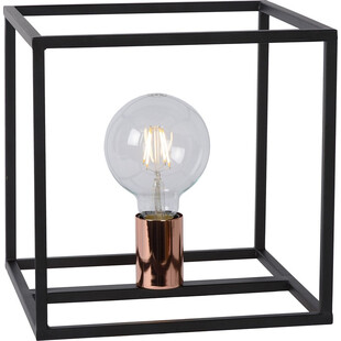 Lampa stołowa Loft Arthur czarna - Lucide | Sklep z Lampami