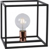 Lampa stołowa Loft Arthur czarna - Lucide | Sklep z Lampami
