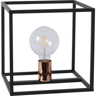 Lampa stołowa Loft Arthur czarna - Lucide | Sklep z Lampami
