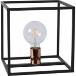 Lampa stołowa Loft Arthur czarna - Lucide | Sklep z Lampami