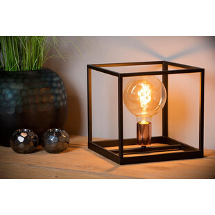 Lampa stołowa Loft Arthur czarna - Lucide | Sklep z Lampami