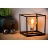 Lampa stołowa Loft Arthur czarna - Lucide | Sklep z Lampami