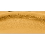 Krzesło welurowe pikowane K453 Halmar - Musztardowe | Sklep meblowy