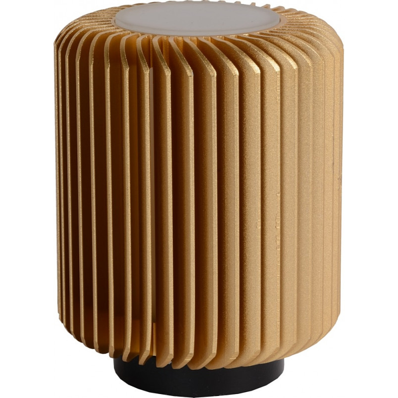 Lampa stołowa Turbin złota Lucide | Nowoczesny design