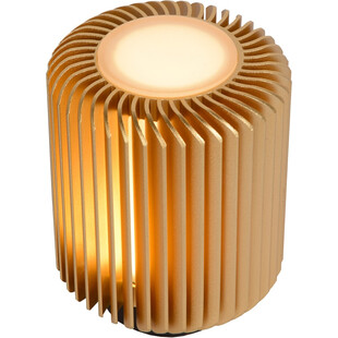 Lampa stołowa Turbin złota Lucide | Nowoczesny design